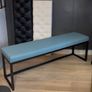 Industrial Bench Solid Bench 160x40 cm Super long / Metal Frame / Eco Leather Image 2