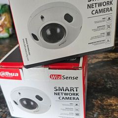 Smart security cameras,never used,original price was 240 each