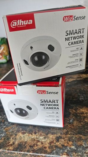 Smart security cameras,never used,original price was 240 each