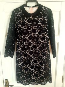 Ted Baker lace scalloped dress