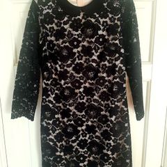 Ted Baker lace scalloped dress