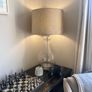 2 Ez living Clear Table Lamp with Shade - Bree x 2 Image 2