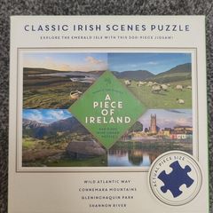 Ireland jigsaw puzzle frame display toy