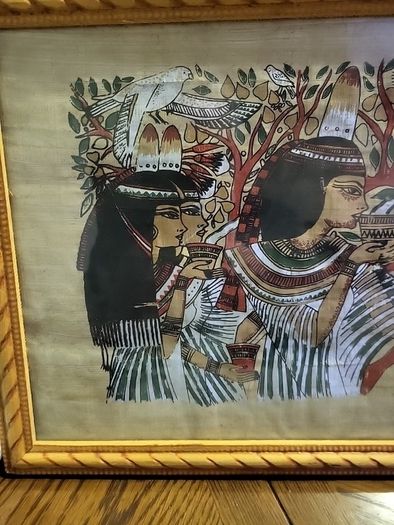 Egyptian picture papyrus