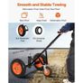 Trailer Dolly, 1000lbs Tongue Weight Capacity, Carbon Steel Trailer Mover with 2 inch Ball, 14 inch Pneumatic Tires Image 3