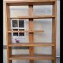 Solid wooden shelving unit Image 2