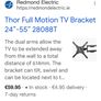 THOR Full Motion TV Wall Mount Image 2
