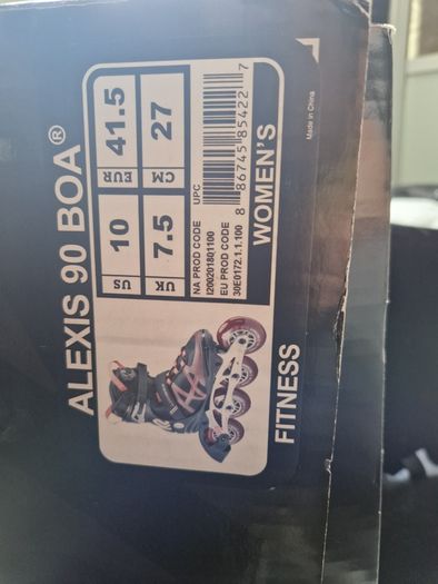 K2 Alexis 90 BOA skates uk 7.5