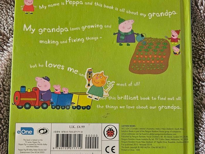 Peppa's Super Noisy Sound Book + My Grandpa Board Book