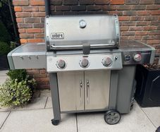 WEBER stainless Genesis II LX S-340 GBS Gas Grill