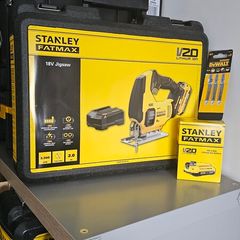 STANLEY Fatmax V20 Jigsaw kit + extra battery and blades