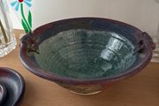 Michael Kennedy Handmade Ceramic Wave Bowl