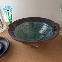 Michael Kennedy Handmade Ceramic Wave Bowl