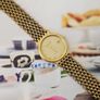 Vintage Swiss Made Certina Q Gold Plated Lady's Quartz Swiss Watch 1990s Image 7