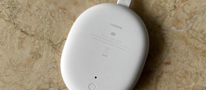 Google Chromecast W/Google TV (4K)- Snow