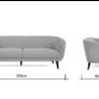 sofa and one seater Image 4