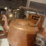 Copper Kettle vintage with brass handle Image 4