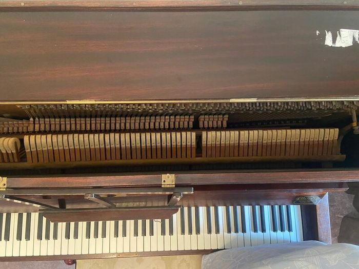 Piano and stool