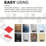Transparent Strip Light Clips with Screws - Self-adhesive Mounting Bracket for LED, Image 2
