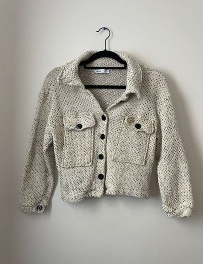 Beige jacket, size 10