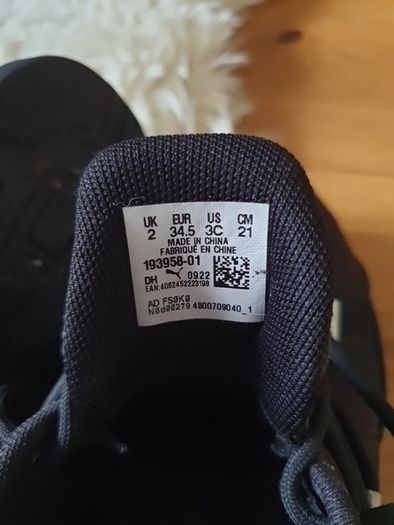 PUMA kids trainers size 2