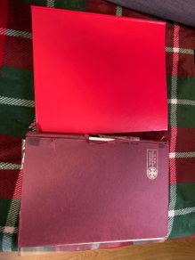 2 vintage stamp books