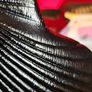 Arcoroc France Coquillage Black Amethyst Glass Serving Plate Scallop Sea Shell Image 8