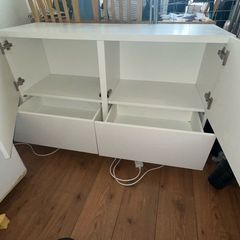 White Gloss Sideboard / Storage Cabinet