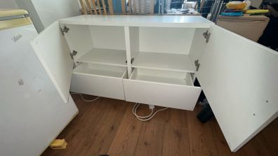 White Gloss Sideboard / Storage Cabinet