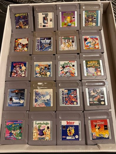 Nintendo gameboy zelda mario pokemon