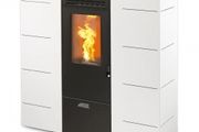 Subtile 6 White Slimline Wood Pellet Stove