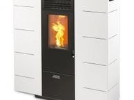 main image for ad Subtile 6 White Slimline Wood Pellet Stove