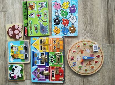 wooden puzzles