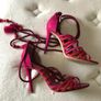 Arezzo Pink suede Shoes Image 2