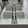 IKEA BRIMNES Double bed frame with storage white Image 2