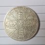 1887 Victoria Double Florin Jubilee Head silver Image 2