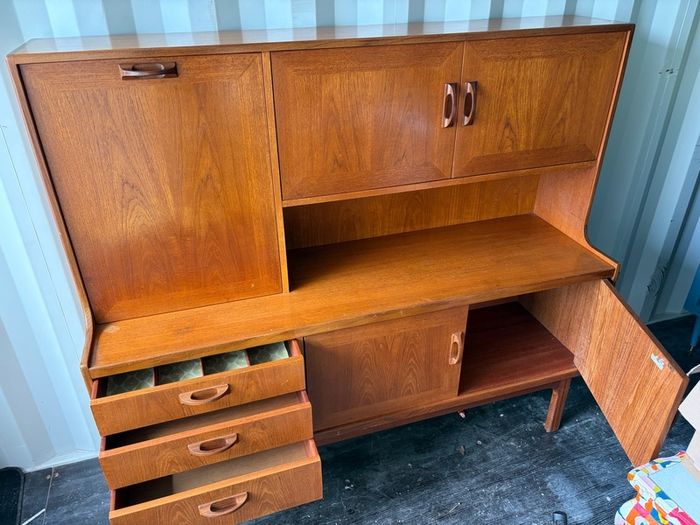 G Plan Teak Drinks Cabinet Sideboard - Mid Century Classic