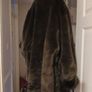 Faux fur coat size 20 ladies Image 3