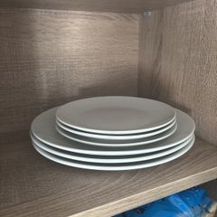 Set of 3 small and 3 big plates (6 total)