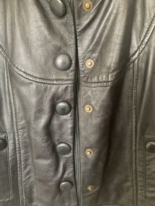 Marie Mero Ladies Black Leather Jacket