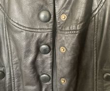 Classic Marie Mero Ladies Black Leather Jacket