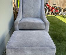 Chair and Pouf
