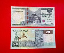 Egypt  20 Pounds  2016 UNC   Pick 74  PAPER  Uncirculated