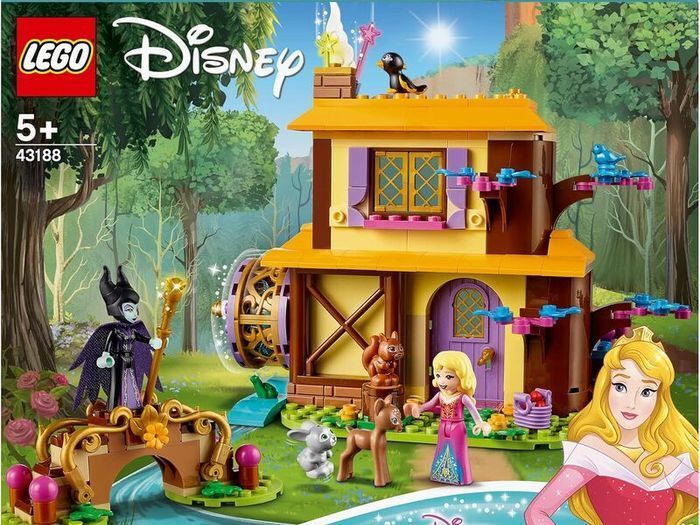 Lego Disney Sleeping Beauty Aurora's Forest Cottage