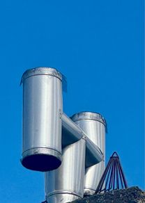 H- Cowl for chimney - Stainless steel