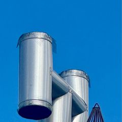 H- Cowl for chimney - Stainless steel