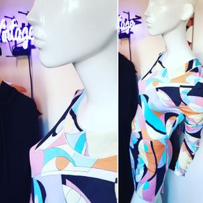 Vintage 1980s Bodycon Dress