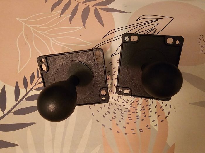 Pair of Arcade Joysticks, New Microswitches