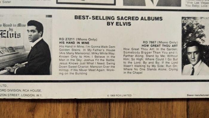 Elvis Presley''Flaming Star''Lp.P-1969.RSA.Original.Ex.cond
