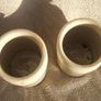Two antique stoneware jars (c.1910s) - both in excellent undamaged condition (5.5" height) Image 5